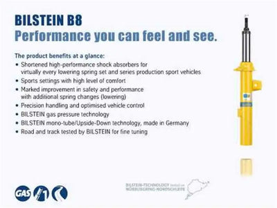 Bilstein 5100 Series 02-12 Jeep Liberty Rear 46mm Monotube Shock Absorber (for 0-1in Rear Lift) 