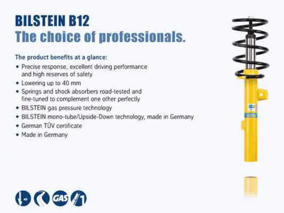 Bilstein B12 2013 BMW X1 xDrive28i Front and Rear Suspension Kit - Truck & Automotive