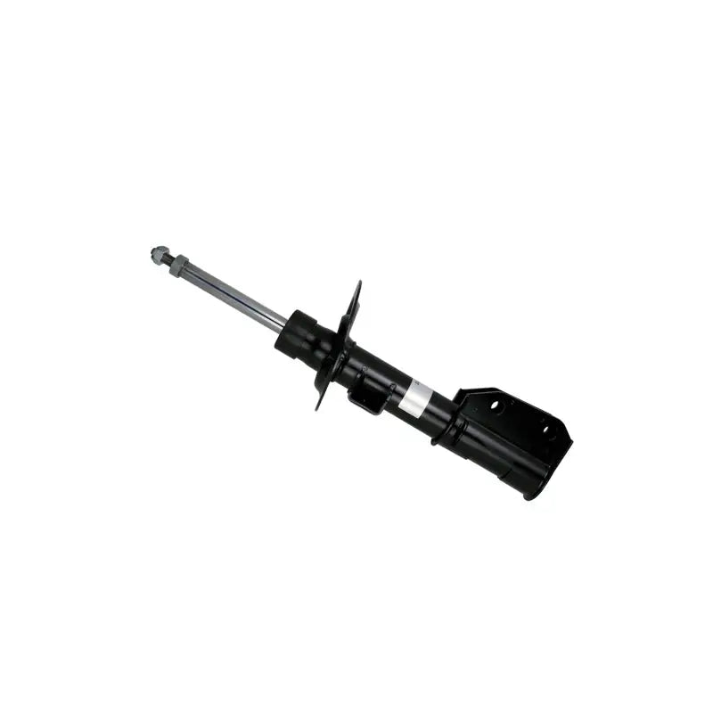 Black and silver Buick Enclave strut assembly with shock absorber for front twintube upgrade