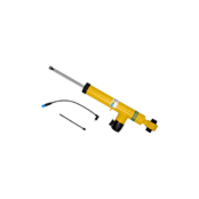 Yellow shock absorber with accessories for BMW 328i rear twintube shock dampTronic