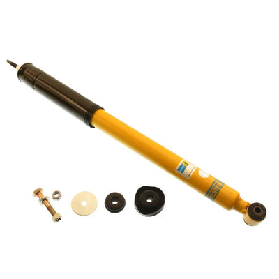 Yellow shock absorber with mounting hardware for Mercedes-Benz C Class Rearr 36mm Monotube
