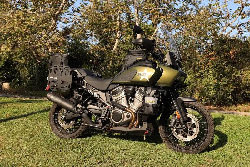 Trails End Adv Saddlebags 25l Per Bag Black - NELSON-RIGG