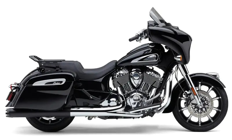 4" Nh Slip Ons Black Indian Gen 1 Bag - COBRA