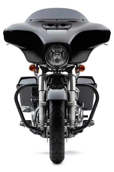 Freeway Bars Vbend 1.25" Black Flh/Flt 09 22 - COBRA