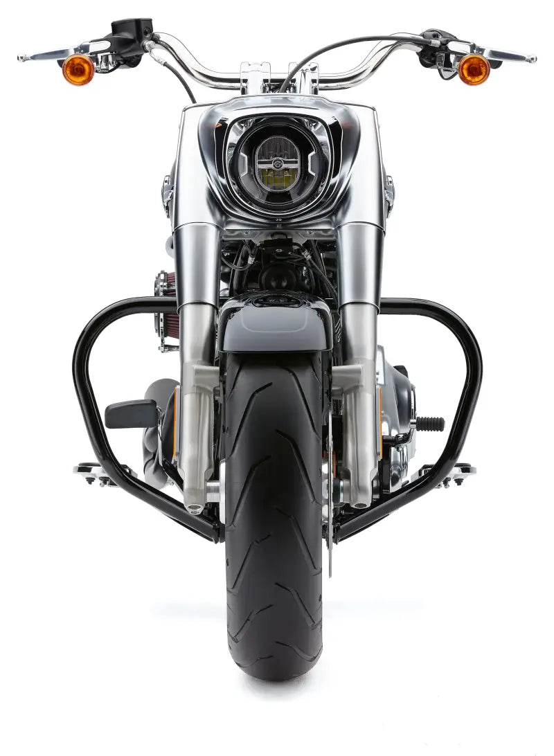 Freeway Bars Vbend 1.25" Black Sftl (Exc Fxdr114) 18 22 - COBRA