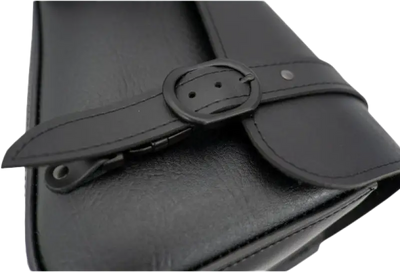 Black Jack Swingarm Bag 4l Black/Black Buckle - Powersports