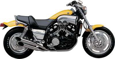 Blvd Slashcut Slip On Chrome Yam Vmax - COBRA