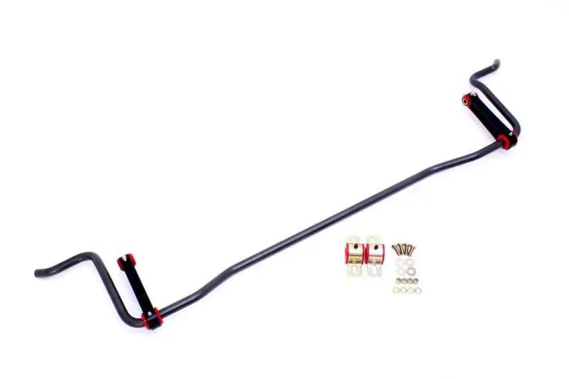 BMR Suspension BMR 05-10 S197 Mustang Rear Solid 22mm Sway Bar Kit w/ Bushings & Billet Links - Black Hammertone