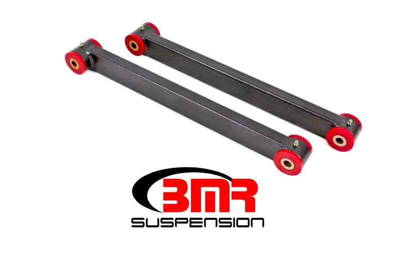 BMR Suspension BMR 05-14 S197 Mustang Non-Adj. Boxed Lower Control Arms (Polyurethane) - Black Hammertone