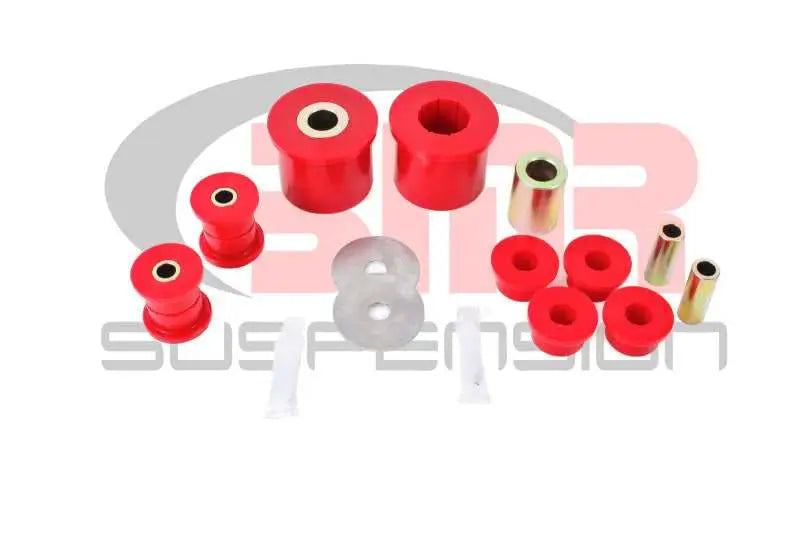 BMR Suspension BMR 08-09 Pontiac G8 Rear Suspension Bushing Kit (BK004 BK005 BK006) - Black/Red