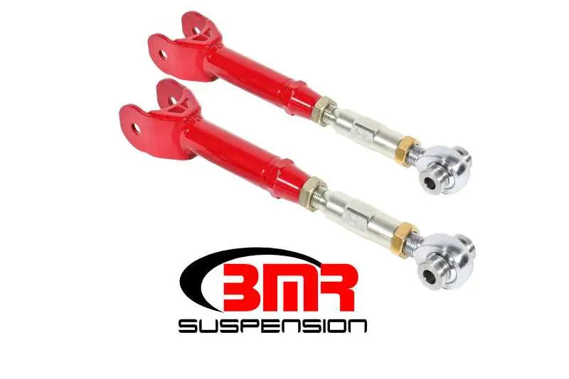 BMR Suspension BMR 16-17 6th Gen Camaro Lower Trailing Arms w/ On-Car Adj. Rod Ends - Red