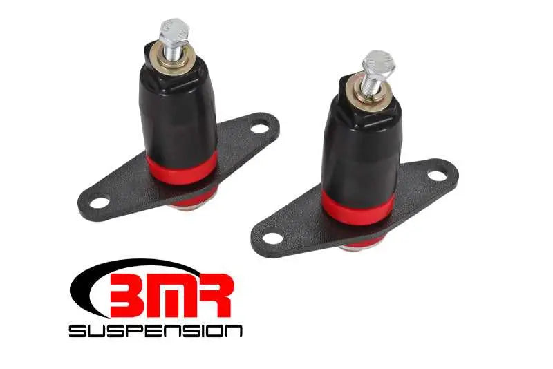 BMR 16-17 6th Gen Camaro Motor Mount Kit (Polyurethane) - Black Anodized 