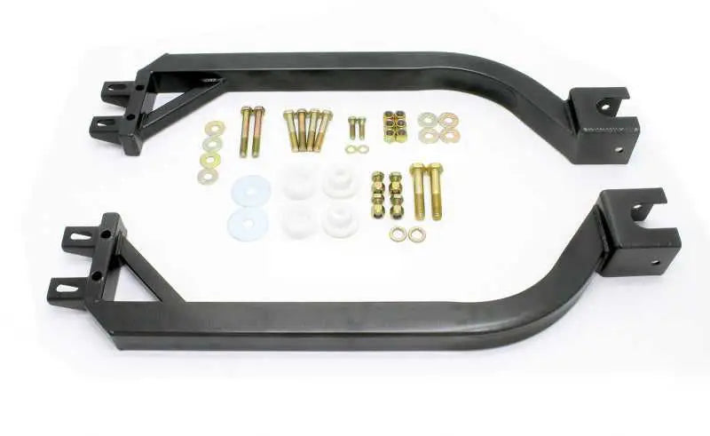 BMR Suspension BMR 67-69 1st Gen F-Body Bolt-On Subframe Connectors - Black Hammertone