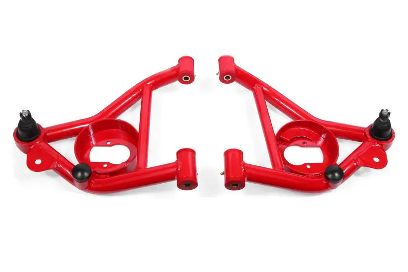 BMR 78-87 G-Body Non-Adj. Lower A-Arms (Polyurethane) - Red - AA011R