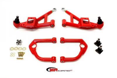 BMR Suspension BMR 93-02 F-Body Upper And Lower A-Arm Kit - Red