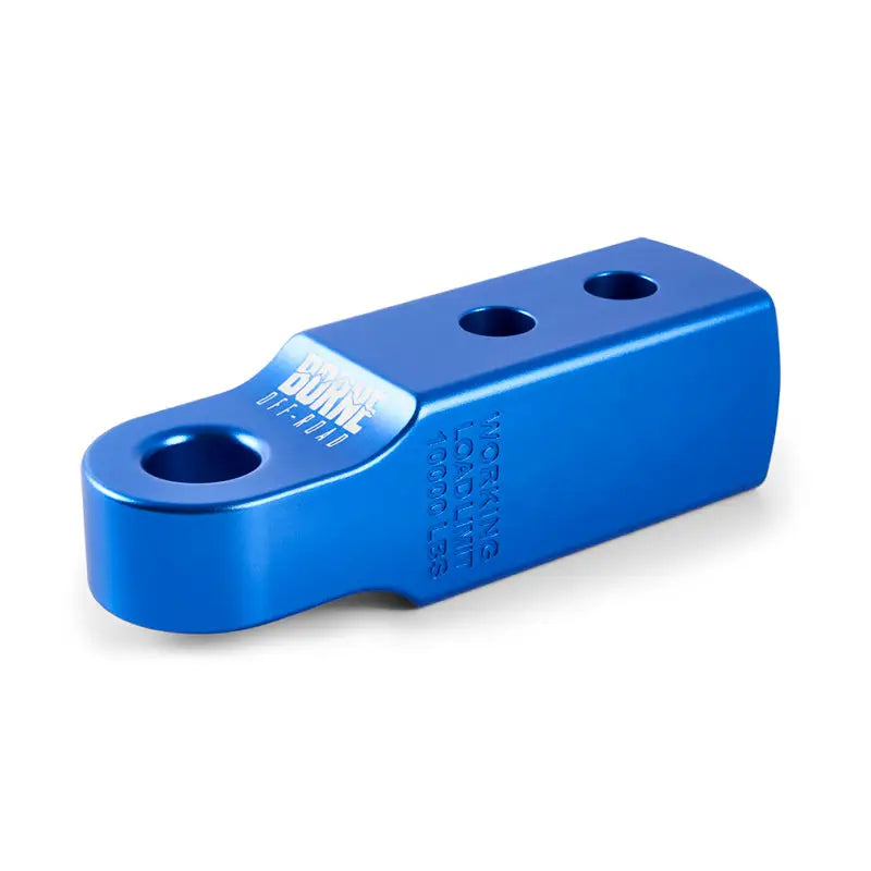 Borne Off-Road CNC Hitch Receiver Shackle 2in Blue - Truck & Automotive