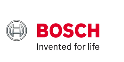 Bosch logo on Bosch Electric Water Pump for reliable electric water pump systems