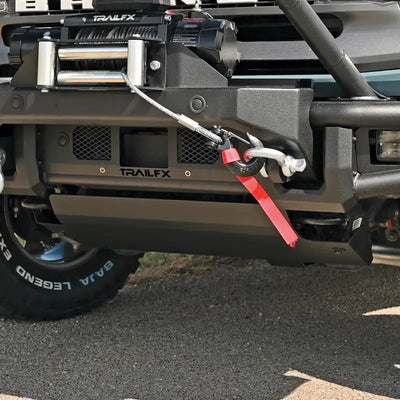 BR003T Trailfx Bronco Front Bumper Skid Plate