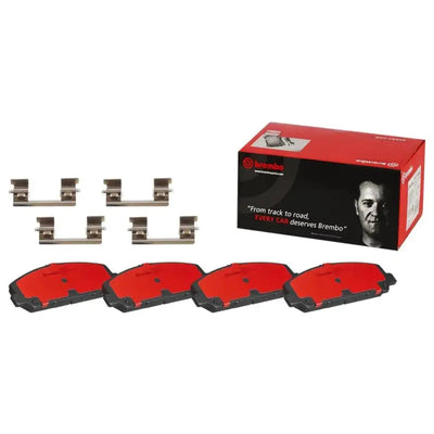 Brake Pad FMSI Number D1286-8403; Ceramic; Set Of 4; With Hardware - RV and Auto Parts