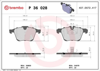 Brake Pad FMSI Number D1472-8858; Low-Metallic; Set Of 4 - Truck & Automotive