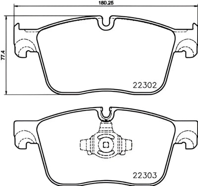 Brake Pad FMSI Number D1861-9090; Ceramic; Set Of 4 - RV and Auto Parts