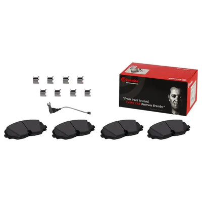 Brake Pad FMSI Number D1894-9122; Ceramic; Set Of 4; With Hardware - RV and Auto Parts