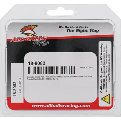 Brake Pad Kit Sintered 