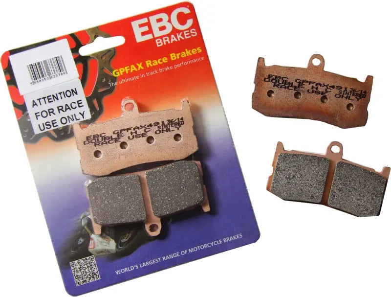 EBC Brake Pads Gpfax604/4hh Sintered Gpfax Race Only for Powersports