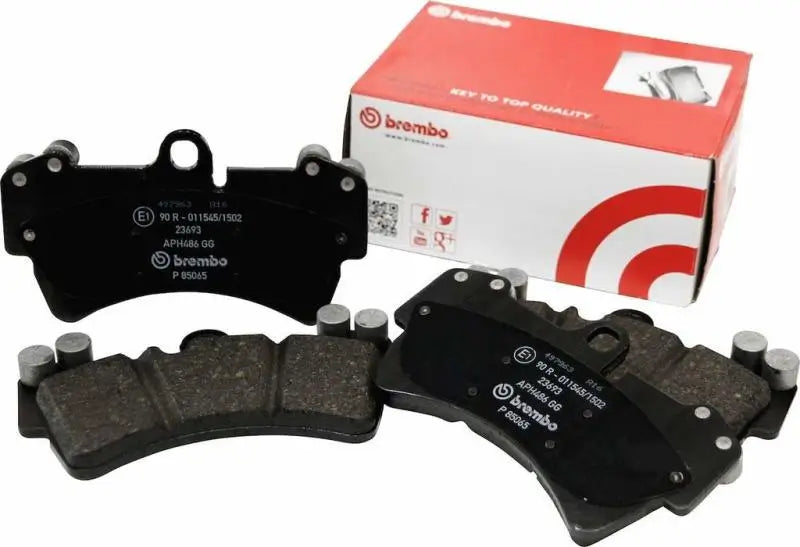 Brembo 10-19 Lexus GX460 Premium NAO Ceramic OE Equivalent Pad - Front - Truck & Automotive