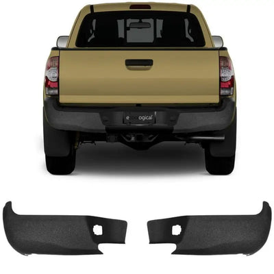 BT1013 Ecoological bumper overlay with truck bumper end caps for a sleek look