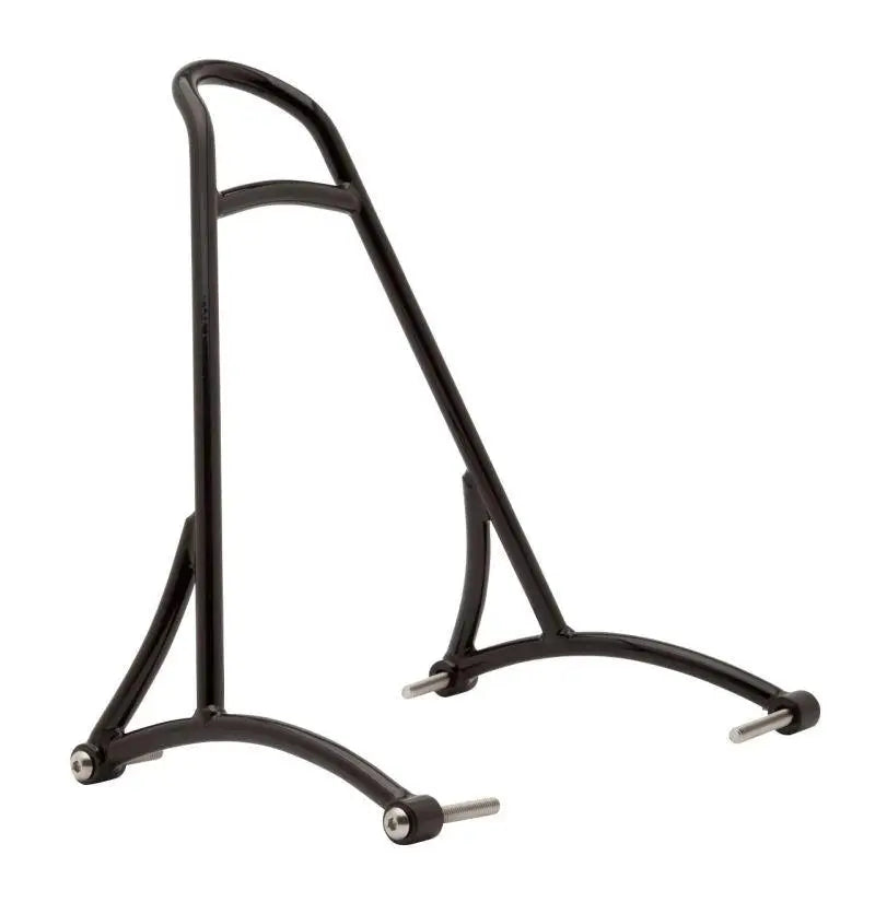 Burly Brand Short Sissy Bar 13in - Black - RV and Auto Parts
