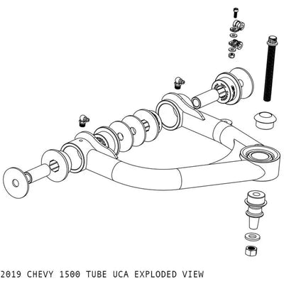 Camburg Chevy/GMC 1500 2WD/4WD 19-23 1.25in Performance Uniball Upper Arms - RV and Auto Parts