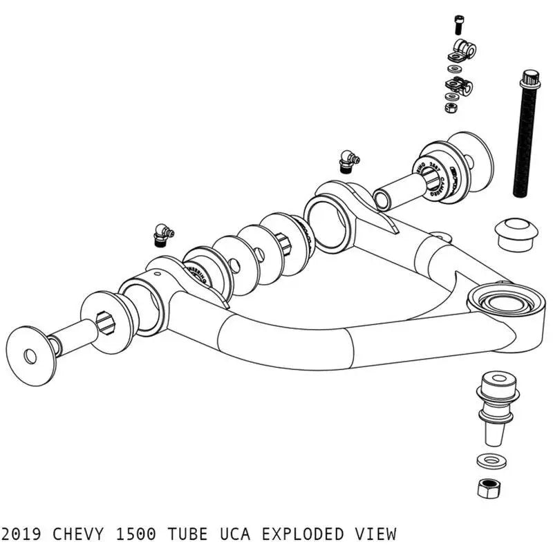 Camburg Chevy/GMC 1500 2WD/4WD 19-23 1.25in Performance Uniball Upper Arms - RV and Auto Parts