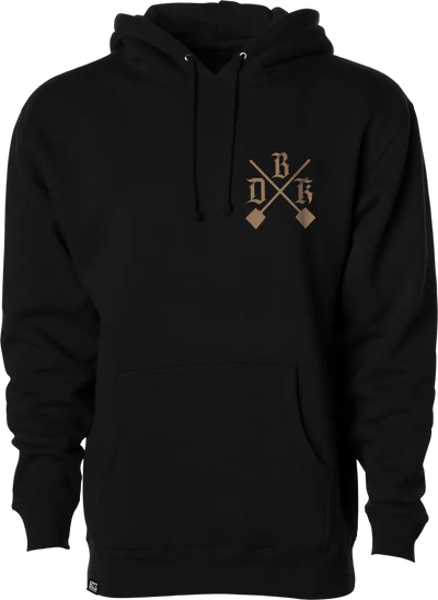 Camo Shovels Hoodie Black Lg - DBK