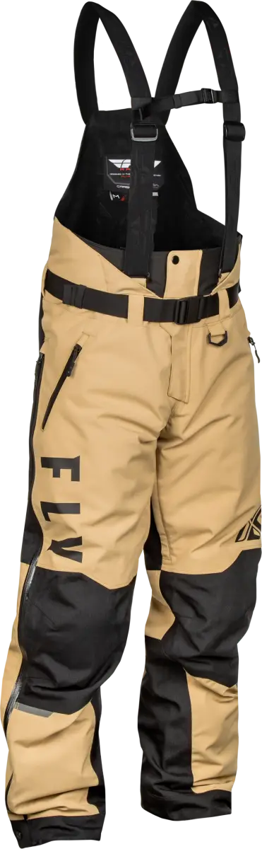 Carbon Bib Black/Tan Sm - FLY RACING