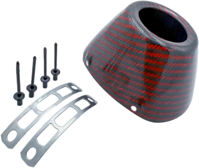 Carbon Cap 4.1 New Style Red Carbon - FMF