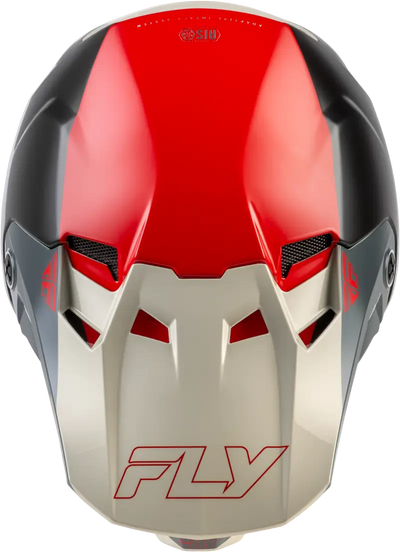 Formula Cc Glide Helmet Black/Red/Grey Xs - FLY RACING