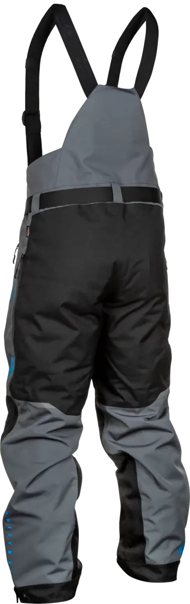 Carbon Bib Grey/Blue Xl - FLY RACING