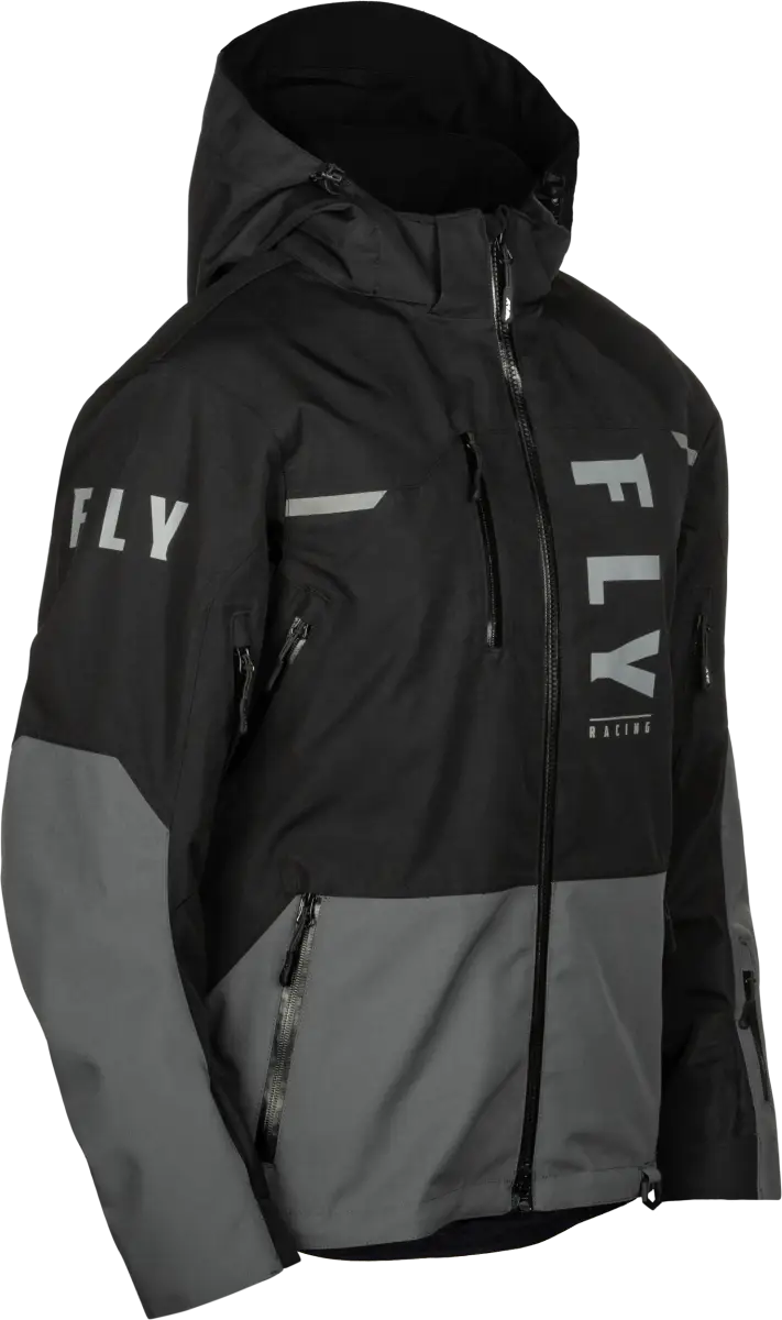Carbon Jacket Black/Grey 2x - FLY RACING