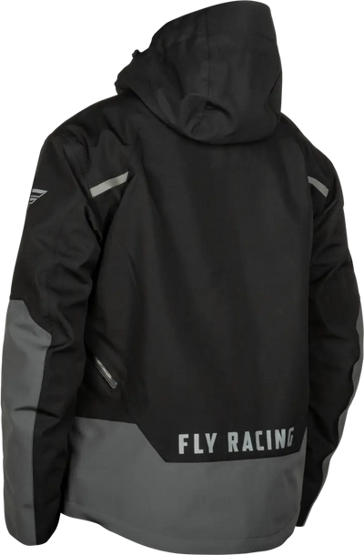 Carbon Jacket Black/Grey Xl - FLY RACING