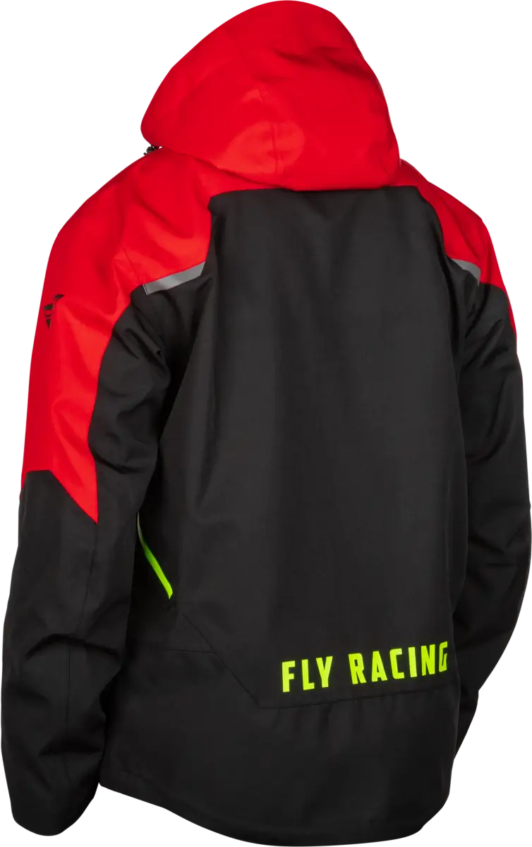 Carbon Jacket Black/Red Xl - FLY RACING