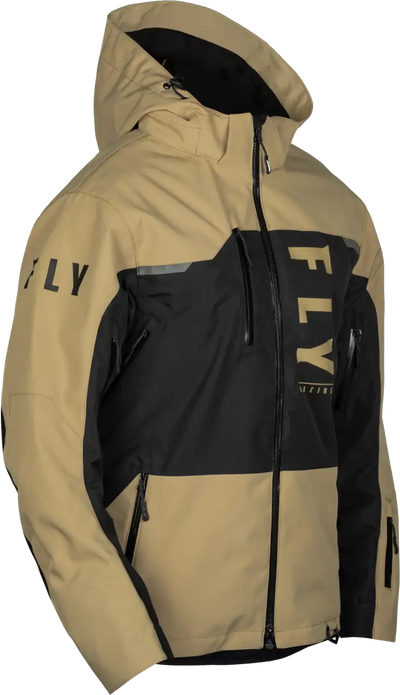 Carbon Jacket Black/Tan 2x - FLY RACING