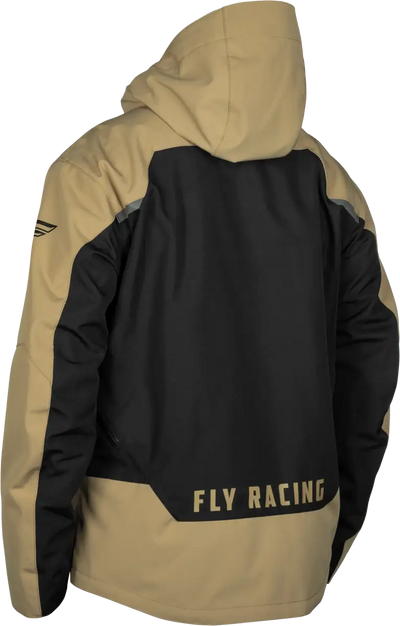 Carbon Jacket Black/Tan 2x - FLY RACING