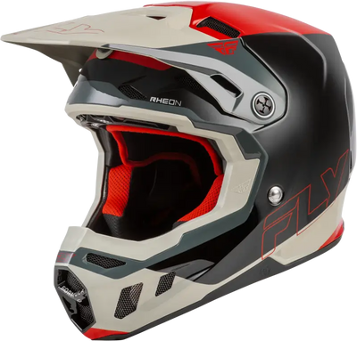 Formula Cc Glide Helmet Black/Red/Grey 2x - FLY RACING