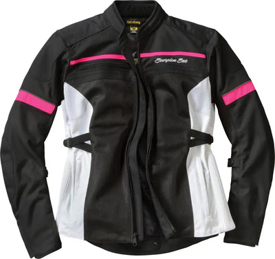 Cargo Air Womens Jacket Pink Lg - SCORPION EXO