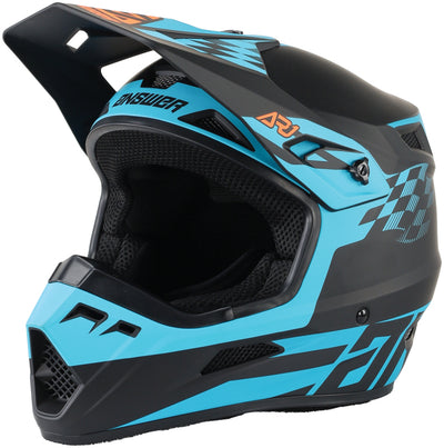 Answer AR1 Sweep Helmet Black/Astana/Hyper Orange - 2XL - Answer
