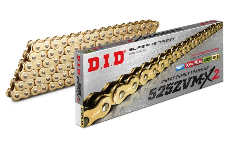 D.I.D Chain 525zvm X2 G&G 110zb for Powersports