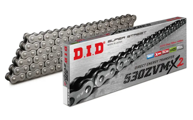 D.I.D Chain 530zvm X2 130zb for Powersports