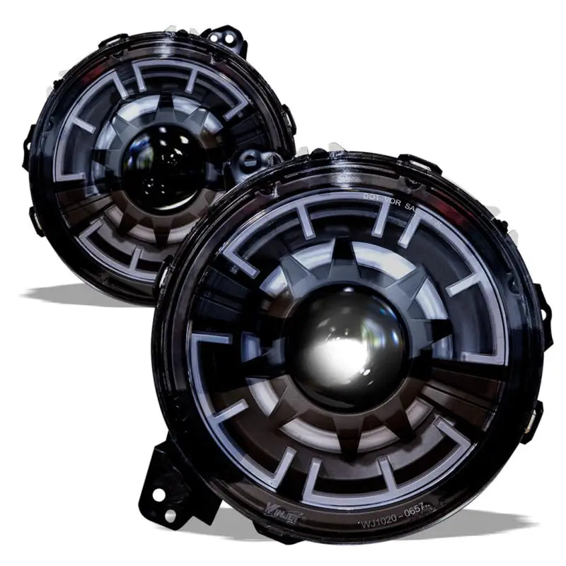 CHRNG0657-BC Winjet Renegade 2018 + Jeep Wrangler Jl / 2 - Headlight Assembly