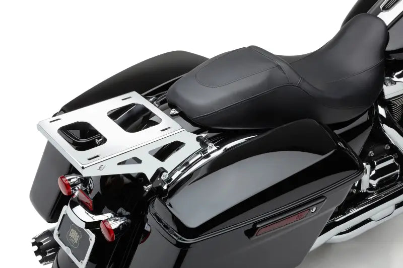 Detach 2 Up Tour Pack Mount Chrome Flh/Flt 14 22 - COBRA